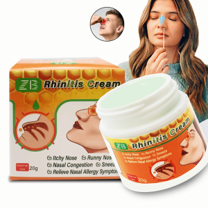 ZB Propolis Nasal Cream Natural Herb Powerful Treat Chronic Rhinitis Sinusitis Sterilize Anti-Itching Prevent Sneezing Nose Care