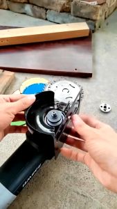 Dudukan Mesin Gerinda Tangan 4inch & Bracket Dudukan Gerinda Jadi Mesin Circular Saw