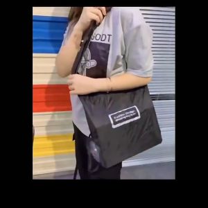 พวงกุญแจถุงผ้า Marino สำหรับพกพา ใบใหญ่ No.Y1802