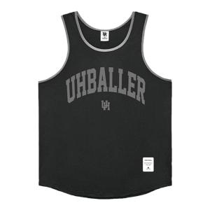 UH American Style Training Vest Loose Quick Dry Shooting Fitness Shoulderless Basketball Sport Sleeveless T-Shirt Summer