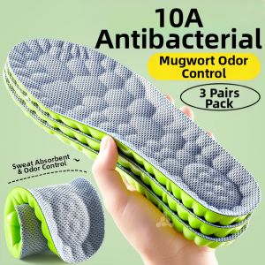 ZHIHAOEN | Sweat Absorption Anti Odor Breathable Long-Standing Cushioning Insoles