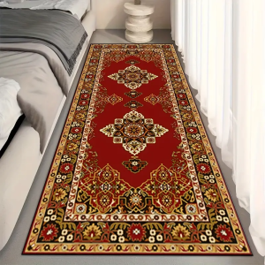 VIKAMA Persian-Style Running Mat Durable And Easy-To-Clean Bedside Rug For Bedrooms Hallway Runner Kitchen Mat For Home Decor