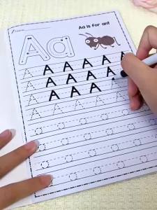 Sách Bài Tập Tô Chữ Cái Cho Trẻ Em - Luyện Tập Từ A-Z Với Hình Ảnh Chú Mèo Dễ Thương Sách Luyện Kỹ Năng Viết Cho Trẻ Mới Biết Đi Và Trẻ Mẫu Giáo
