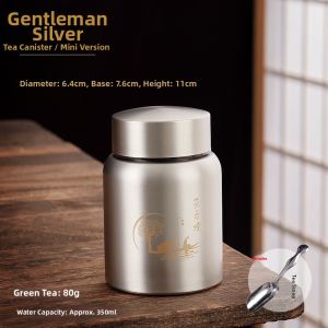 MIANXIAOCHENG | Travel-friendly Sealed Tea Canister