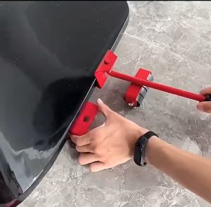 High Quality Heavy Duty Furniture Lifter Transport Tool Furniture Mover set 4 Move Roller 1 Wheel Bar for Lifting