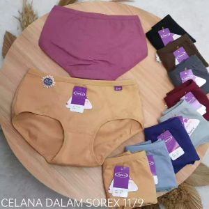 Celana Dalam Sorex 1179 Size M-XXL Bahan Katun Cutting Midi / Celana Dalam Wanita Sorex Katun Lembut m-xxl