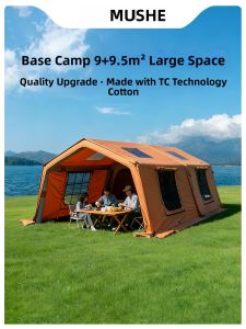 MUSHE | Rainproof Inflatable Tent for Outdoor Camping 9+9.5sqm