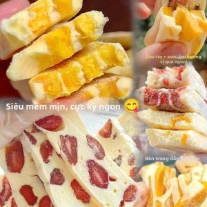 Bánh Sữa Nougat Dinh Dưỡng Cho Văn Phòng