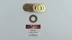 Ring Plat 19 WP 14 X 28 Reng Plate Pelat Washer Kunci 19 Diameter 14mm x 28mm Tebal 16 mm
