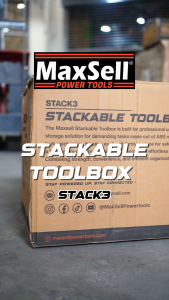 MAXSELL STACKABLE TOOLBOX SET (STACK3)