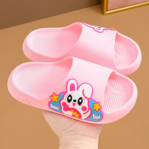 Childrens Slippers Home Outdoor Wearable Soft Bottom Anti-Slip Odor-Resistant Dinosaur Themed Summer Slip-On Shoes for Boys And Girls