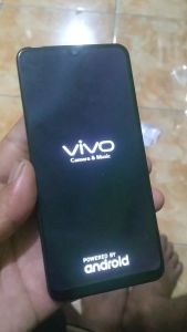 lcd tc Vivo y91 y91c y93 lcd ORI cabutan minus gak bisa di sentuh bonus casing ori