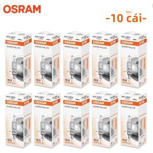 Osram | OSRAM Classic H1 100W Bóng Đèn Pha Halogen Công Suất Cao 3200K P14.5S Base 10 Chiếc Đèn Sương Mù Ô Tô Chất Lượng OEM