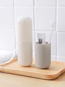 Tempat Penyimpanan Sikat Gigi Odol Travel Size Dispenser Kotak Penyimpanan