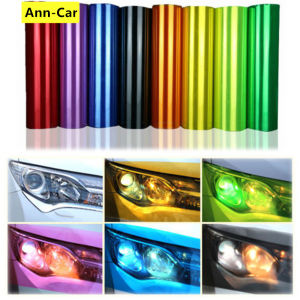 Ann-Car 30*60cm Hot Car Headlight Sticker Tint Film Taillight Vinyl Fog Light Wrap