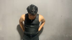TaffSPORT Korset Pembentuk Badan Pria Shaper Corset Vest MWL10