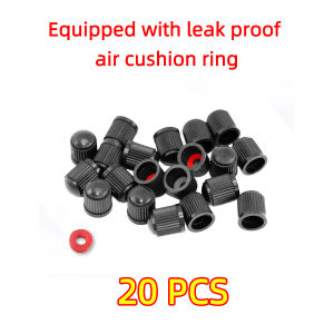 20/50pcs Car Tire Valve With O-Ring Plastic Tire Valve Cover Suitable For Dome Shaped Dust Valves In Cars And Motorcycles