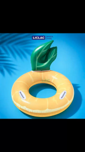 Phao bơi đi biển hồ bơi hình trái cây chất liệu PVC cao cấp dày dặn - Phao bơi khổng lồ có tay cầm