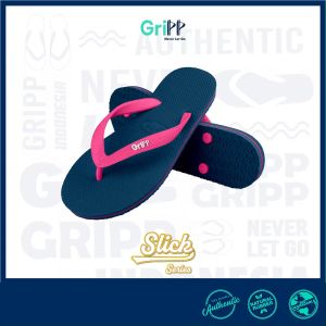GriPP - Slick Blue Snorkel Red Ruby Sandal Jepit