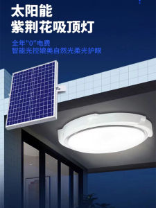 New Arrival Solar Ceiling Lamp Indoor Living Room Bedroom Room For Home Lighting Super Bright Split Outdoor Yard Lamp