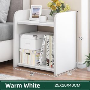 Bedside Snack Storage Narrow Cabinet Modern Style