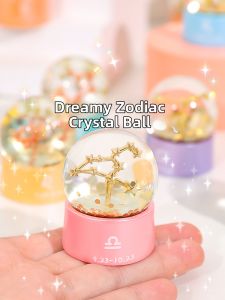 Zodiac Crystal Ball Decorative Mini Ornament
