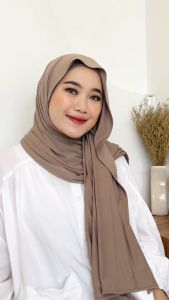 𝗛𝗮𝗻𝗵𝗮𝗻 𝗛𝗶𝗾𝗮𝗯 - Pashmina Rayon Spandek Premium