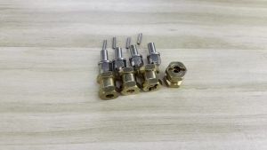 Bộ Chuyển Đổi Bánh Xe Bằng Đồng Thau Khớp Nối Lục Giác Mở Rộng Trục Hex Cho Xe Điều Khiển Từ Xa 1/10 RC Crawler Axial SCX10 90046 D90
