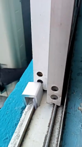 RakanKu MALAYSIA Metal Alloy No Drilling Adjustable Sliding Window Lock Anti-Theft Stopper Child Safety Kid Safety Lock Pengunci Tingkap 窗口安全鎖