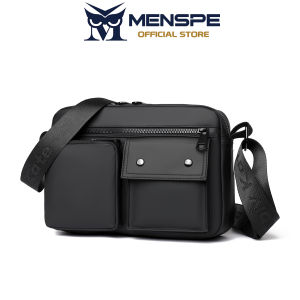 MENSPE Shoulder Bag Fashion Waterproof Messenger Bag Phone Bag Simple Casual Bag Large Capacity Cross Body Bag Lightweight Leisure Sport Street Bag