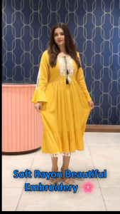 [Ready SG Stock]Size M L XL 2XL 3XL-Womens Boho Style Rayon Dress 6 Stunning Colors Flared Dress [Indian Dresses]