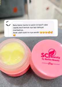 SALEP PELICIN SCI KEMASAN BARU FLEK BERUNTUSAN SUSAH PUTIH