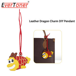 EverToner New Genuine Leather Dragon Charm DIY Pendant: A Customized Women's Accessory