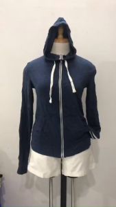 Áo khoác thun cotton nữ 2nd- hàng si Nhật (Secondhand) chất liệu size ghi trên hình