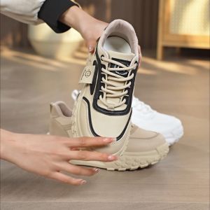 HOTSALE Q119 รองเท้าผ้าใบสตรี สไตล์เกาหลีสุดฮิต รองเท้าแฟชั่นผู้หญิง พื้นหนา ใส่สบาย ใส่แล้วสูง