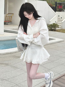 Homecore | French Style White Slimming Chiffon Dress For Petite Women