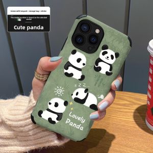 Asina | Cute Panda Design Full-Cover Thin Protective Case for iPhone 14 Pro Max