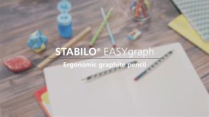 STABILO Stationery EASYsharpener 3-in-1 Ergonomic Sharpener For Left/Right Handers