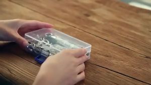 100 Bộ Bộ Dụng Cụ Grommet Với 3 Dụng Cụ Dập Lỗ Kim Loại Dùng Để Sửa Chữa Vải Bạt Chống Thấm Nước Giày Quần Áo - Kích Thước 6/10/12/14mm