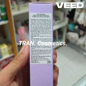 Kem Chống Nắng Beplain Chống Nắng Beplain Tím Nhạt Nâng Tone Kiềm Dầu Spf50+ Pa++++ - TRAN Cosmetics.