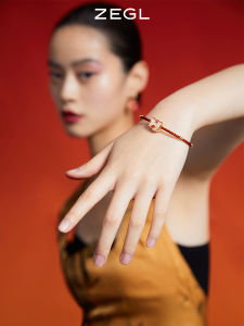 zengliu | Vòng Tay Hộ Mệnh Hổ Quà Tặng Cho Phụ Nữ Dây Đỏ