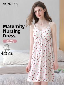 Mom Jane | Pregnant Breastfeeding Summer Thin Strap Dress