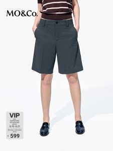 MO&Co. | Sun Protection Cool Comfort Straight Leg Dress Shorts