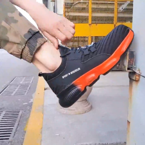 SOFLL Mens Safety Shoes for Wear Resistance Protective Footwear for Heavy Duty Work Shoes