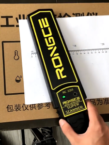 Vm Portable Handheld Metal Detector High Sensitivity Security Super Scanner Sound Alarm & Vibration Security Instrument Checker Boxing