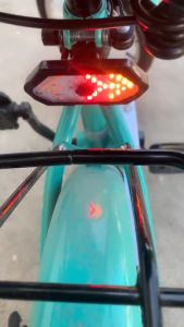 COD KIRIM CEPAT WASAFIRE Lampu Rem Belakang Sepeda Sein LED Charger Anti Air 900mAh Remote Control