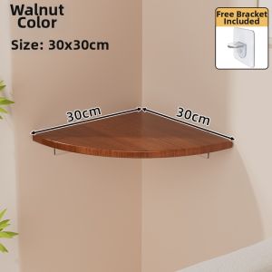 Triangle Wall-Mounted Shelving No Drilling