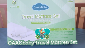 OAAOBaby Special Gift เซ็ตที่นอนเด็ก 4 ชิ้น หมอน ที่นอน หมอนข้าง แถมฟรี ผ้าห่มเด็กกันสะดุ้ง กันไรฝุ่น