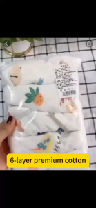 5 PCS 100% COTTON soft towel Baby Natural Muslin Cotton Baby Soft Newborn Baby Face Towel towel kids