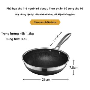 Chảo Inox Không PFOA Star Chef Classic